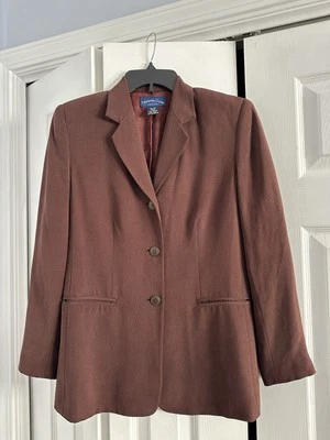 Blazer de seda Charter Club Foto 1 de 3