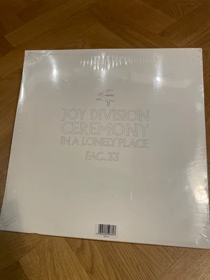 JOY DIVISION / NEW ORDER . Ceremony / In A Lonely Place. FAC33 Rare RSD 2011 - Image 1 of 4