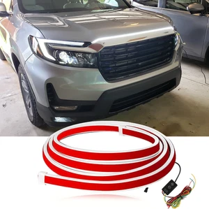 For Honda Ridgeline 240cm/94" Start Scan Up Dynamic Car LED Hood Light Strip DRL - Bild 1 von 14