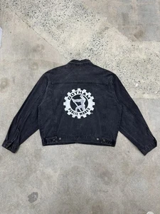 Vintage 1992 Batman Gotham City Public Works Denim Jacket Rare 90s Movie Promo - Bild 1 von 13