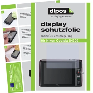 2x Screen Protector for Nikon Coolpix S4300 Protection Anti Glare dipos - Picture 1 of 5
