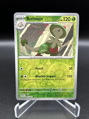 Breloom 007/162 Sv05: Temporal Forces Reverse Holo - Image 1 of 2