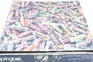 Vintage Springbok Toss Me A Lifesaver Puzzle Over 500 Pieces - Picture 1 of 2