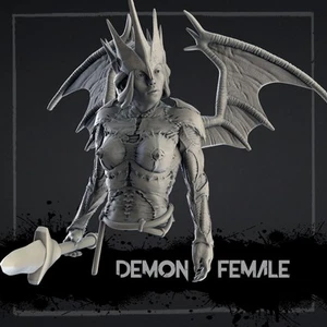 Busto - Demonio Mujer - 10cm - Picture 1 of 1