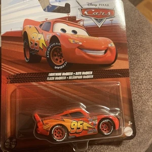 Mattel Disney Pixar Cars Lightning McQueen Red Rims Diecast Toy Car Vehicles - Picture 1 of 1