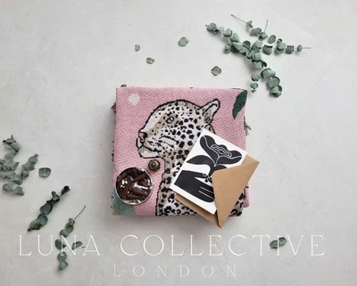 Tiger Throw Gift Set With Patchouli Incense Cone Pack And Brass Holder Present  - Image 1 of 4