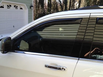 PROTECTORES DE LLUVIA EN CANAL PARA VOLVO XC60 2010-2017 (JUEGO DE 4 PIEZAS) Foto 1 de 4