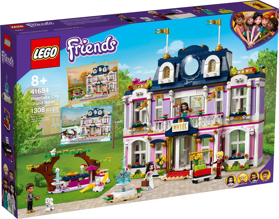 LEGO 41684 FRIENDS HEARTLAKE CITY GRAND HOTEL SET New Sealed Box - Image 1 of 1