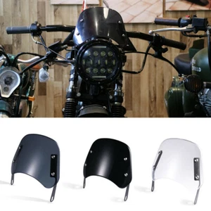 Faro redondo para motocicleta de 5""-7"" parabrisas universal personalizado - Imagen 1 de 20