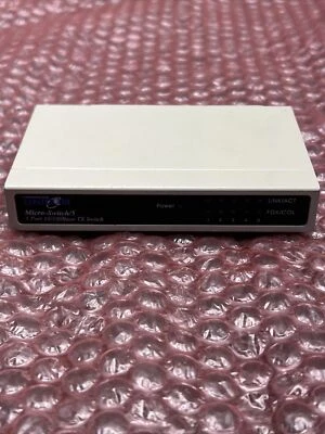 Used Unicom Micro Switch-5 5-PORT 10/100BASE-TX Switch FEP-32005T-1 Mico - Image 1 of 4
