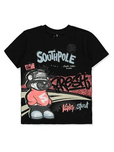 Southpole Boys' Street Bear T-Shirt - Imagen 1 de 3