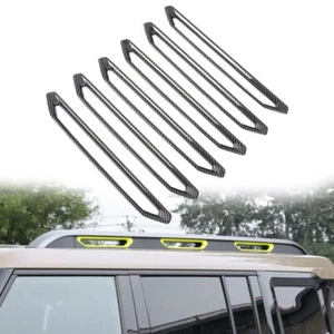 OEM 6Pcs Car Roof Luggage Rack Strip Plate Cover Trim for Jetour for T2 - Picture 1 of 13