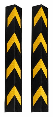 Praktischer Gummi-Kantenschutz mit 80 cm im 2er Set für Lagerhallen und Garagen