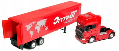 Scania V8 R 730Transporter Logostics Truck Model Diecast Toy 1:64 Scale Welly - Image 1 of 4