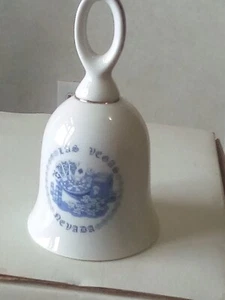 Vintage Collectors Bell White porcelain Nevada - Picture 1 of 3