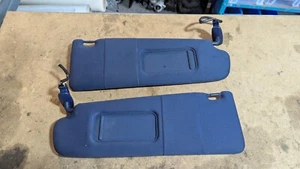 AUDI TT SUN VISOR PAIR BLUE MK1 1998-2006 - Picture 1 of 4