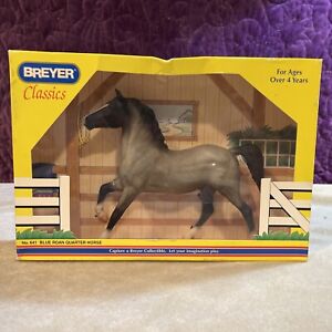 Breyer Horse #641 Blue Roan Quarter Horse Classic Series WITH Sealed BOX