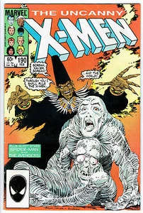 THE UNCANNY X-MEN ISSUE 190 BY MARVEL COMICS vfn+ - Picture 1 of 2