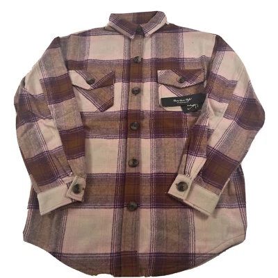 Camisa de franela a cuadros Supplies Union Bay para hombre manga larga talla XS Foto 1 de 4