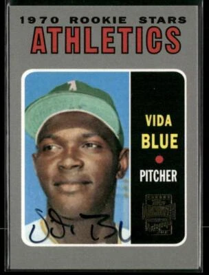 2001 Topps Archives #TAA121 Vida Blue Autographs - Image 1 of 2