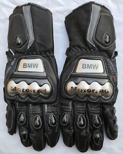 Customisable BMW Motorbike Racing Gloves Motorcycle Leather Riding Gloves Gants