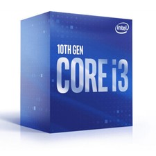 Intel i3 10100F CPU Processor Comet Lake Four Core 3.6GHz 1200 Socket Processor
