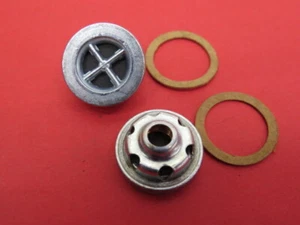 NEW Ethanol Resistant 3/4" Fuel pump check valves / gaskets 41-53 Ford 11A-9352 - Picture 1 of 3