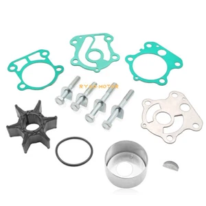 Water Pump Impeller Repair Kit for Yamaha Outboard 90HP 90TJR/TLR B90TLR C90TLR - Picture 1 of 8