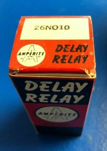 Vintage NOS Amperite Delay Relay, 26NO10, SPST-NO 10 Seconds, 26 VAC/DC, 8 pin - Picture 1 of 4