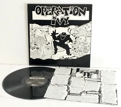 OPERATION IVY energy VINYL Record with lyrics insert , rancid - Image 1 of 2