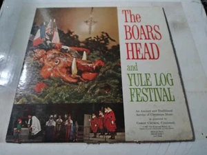 The Boar's Head & Yule Log Festival VG+ Original DG Mono CPC XMAS LP Record 1964 - Picture 1 of 6