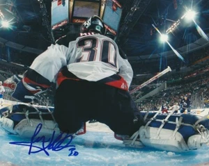 IMPRESIONANTE FOTO 8x10 firmada por Ryan Miller Buffalo Sables portero! Autógrafo - Imagen 1 de 1