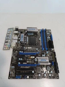 MSI P55-GD65 Socket LGA1156 DDR3 ATX Motherboard With I/O Shield - Picture 1 of 3