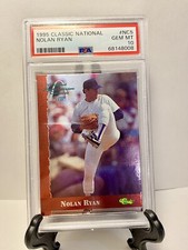 1995 Classic National Convention - Nolan Ryan #NC5 - PSA 10 / Pop: 7