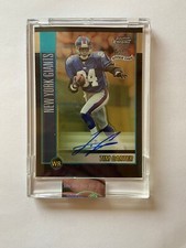 2002 BOWMAN CHROME UNCIRCULATED TIM CARTER AUTO ROOKIE CARD SEALED PRINT RUN /10