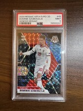 2020 Mosaic UEFA Euro 2020 Dominik Szoboszlai Genesis Rookie Card PSA 9 SSP