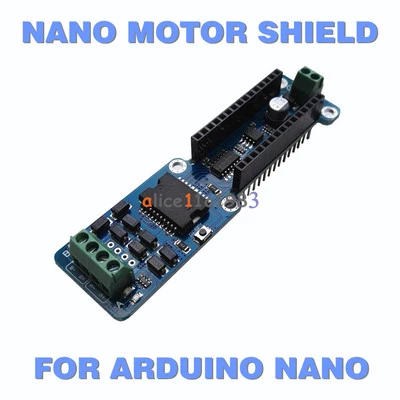 L298P 2A Dual Channel DC Stepper Motor Driver Shield Module For Arduino Nano 3.0 - Image 1 of 4