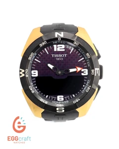 Tissot T-Touch Solar Titanium NBA Edition Men's Black Watch - T091420 A NBA 15 - Picture 1 of 6