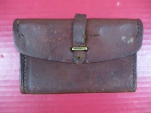 WWII Era US Army BAR Leather Spare Parts Box - Mrkd: S.F. Co. 6-42 - NICE #5 - Picture 1 of 10
