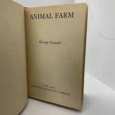 Animal Farm by George Orwell 1946 First American Edition Hardcover NO SC