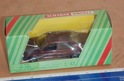 SCHABAK - 大众 JETTA,#1010,1/43 比例,全新无标签,德国制造 — 第 1/3 张图片