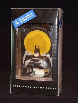 Luz nocturna eléctrica Batman Bat Signal ~ c 1999 ~ nunca usada ~ con caja Foto 1 de 4