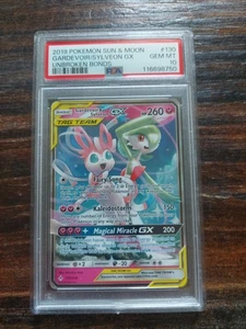 Pokémon Gardevoir & Sylveon GX Tag Team 130/214 Unbroken Bonds PSA 10 GEM - Bild 1 von 2