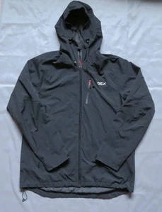 OEX Rain Jacket Mens Size XL Windbreaker Black Hiking Walking - Picture 1 of 12