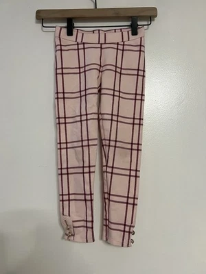 Janie And Jack Girl's Tartan Plaid Pull-On Leggings Size 5 - Image 1 of 4