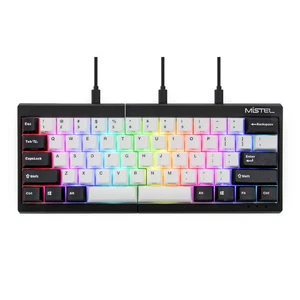 MD600 V3 RGB ORCA TKL Ergonomic Mechanical Keyboard, Cherry MX, Split Layout,... - Picture 1 of 9