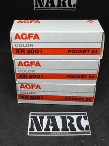 Agfa Color XR200i 110 film lot with 3  films - Picture 1 of 3