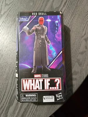 Marvel Legends MCU Disney+ What If...? Boneco de ação Red Skull 6" Hasbro NOVO - Imagem 1 de 3
