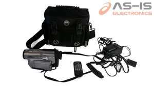 *AS-IS* Sharp VL‑WD450U Digital ViewCam MiniDV Camcorder w/ Accessories And Bag - Picture 1 of 11