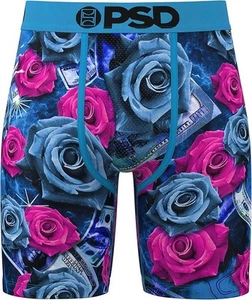 PSD Men's Vice Rose Boxer Briefs - Breathable and Supportive Underwear - Picture 1 of 7